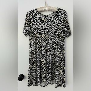 Zara TRF Leopard Shift Dress | Women Medium